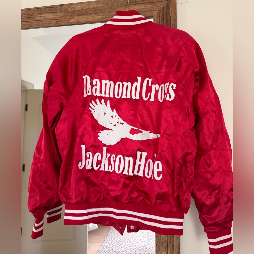Diamond Cross Ranch Bomber Jacket NWOT